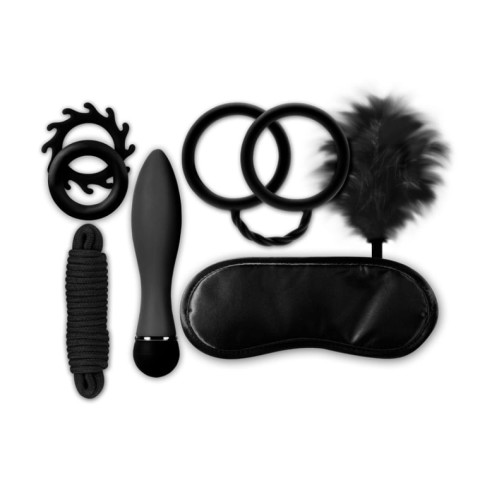 Cadouri Jucarii, Set Accesorii Erotice The Mean Couple Romance Ii, Negru, 7 Piese, pasiune.ro