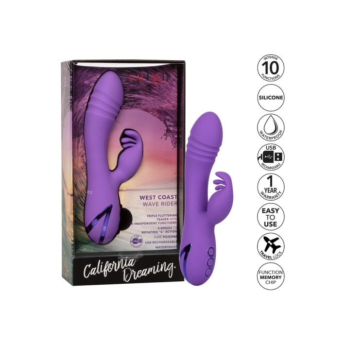 Vibrator Rabbit West Coast Wave Rider California Dreaming 8