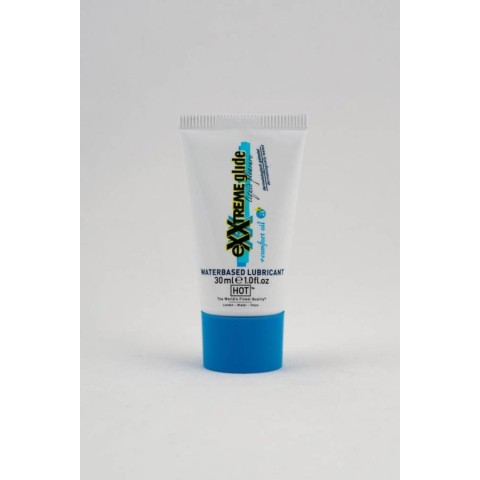 Lubrifiant Sex Anal, Lubrifiant Pe Baza De Apa Exxtreme Glide + Comfort Oil, 30 Ml, pasiune.ro