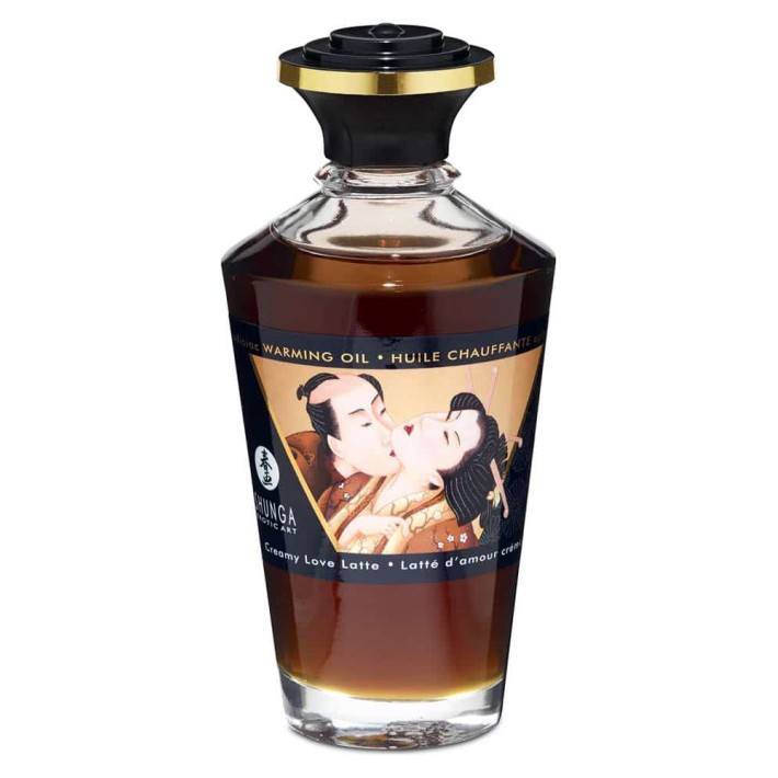 Ulei Afrodisiac Cu Efect De Caldura Creamy Love Latte, 100 Ml 2