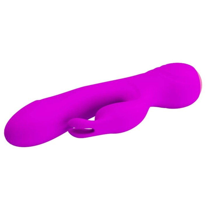 Vibrator Rabbit Broderick, Violet, 18 Cm 4