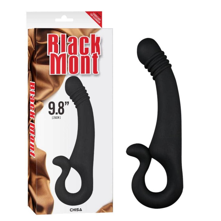 Dildo Anal Hand Gun, Negru, 24 Cm 2