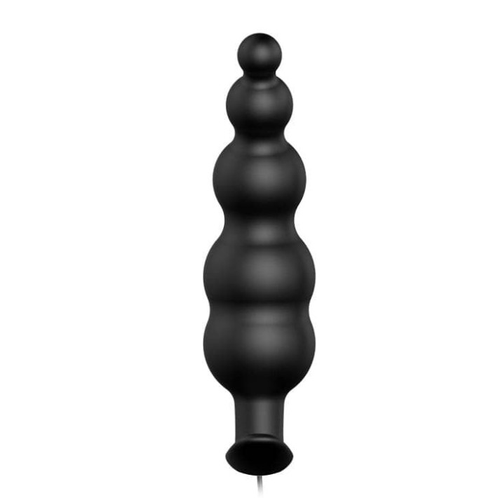 Dop Anal Cu Vibratii Special Anal Stimulation 2, Negru, 10.5 Cm 6