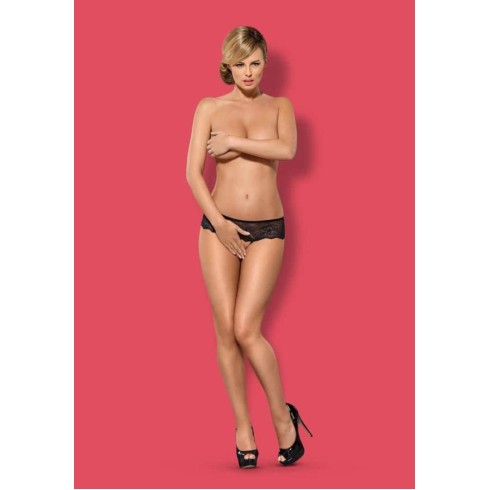 Chilotei Decupati Sexy Merossa, Negru, S/m