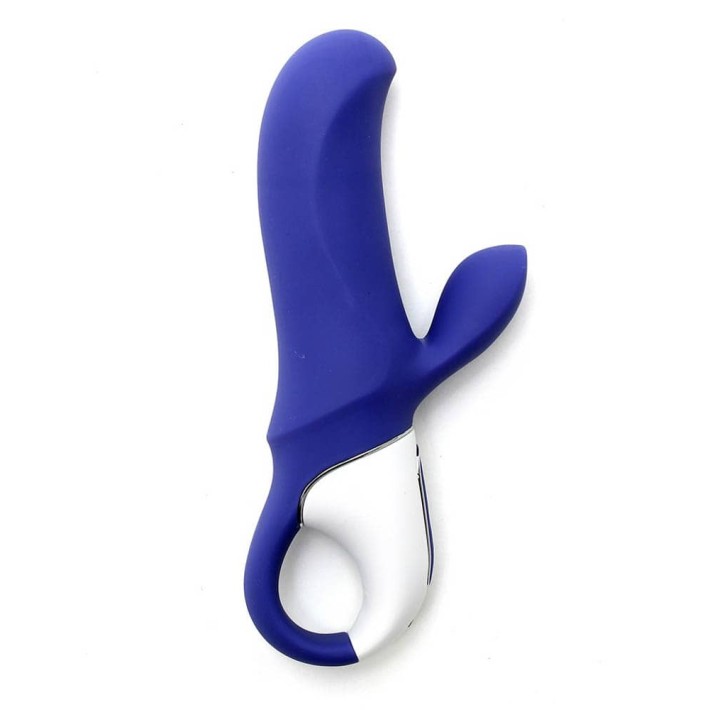 Vibrator Magic Bunny, Albastru, 17.5 Cm 3