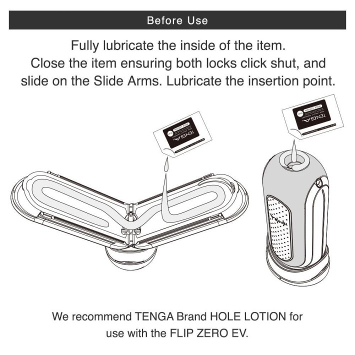 Masturbator Flip Zero Electronic Vibration, Negru 3