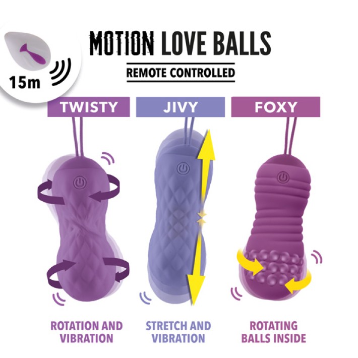 Bile Jucause Motion Love Cu Telecomanda 3