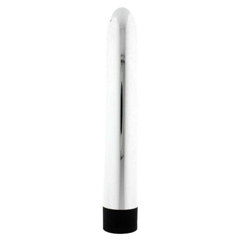 Vibratoare Clasice, Vibrator Super Slick, Argintiu, 17 Cm, pasiune.ro