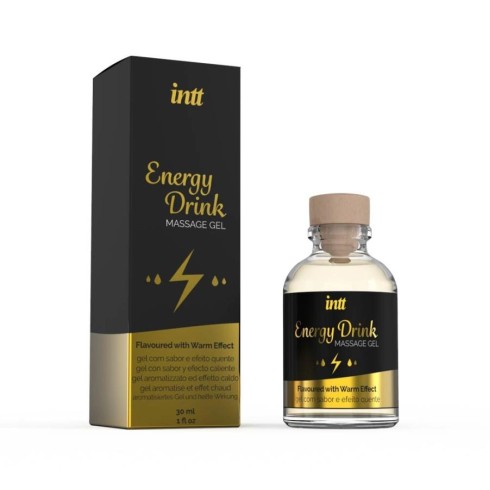 gel, Gel Stimulant Cu Efect Incalzire Si Aroma Bautura Energizanta, 30 Ml, pasiune.ro