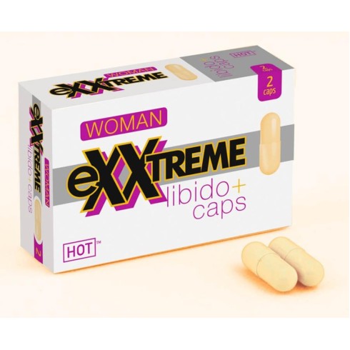 hot, Afrodiziac Pentru Femei Hot Exxtreme Libido, 2 Capsule, pasiune.ro