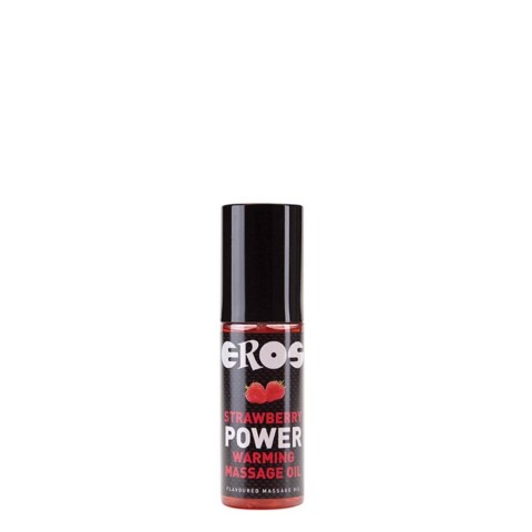 Eros, Ulei De Masaj Cu Aroma De Capsuni Si Efect De Incalzire, 100 Ml, pasiune.ro