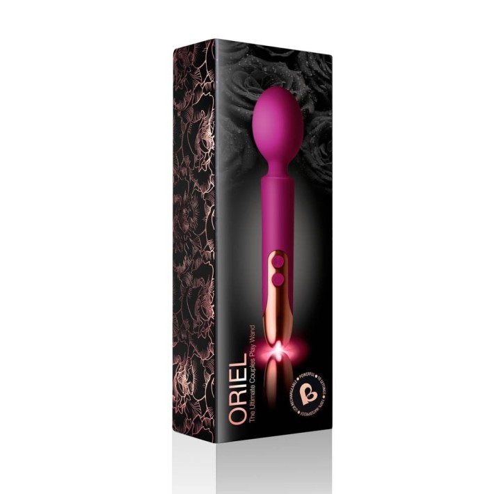 Vibrator Bagheta Oriel, Fuchsia, 21 Cm 5