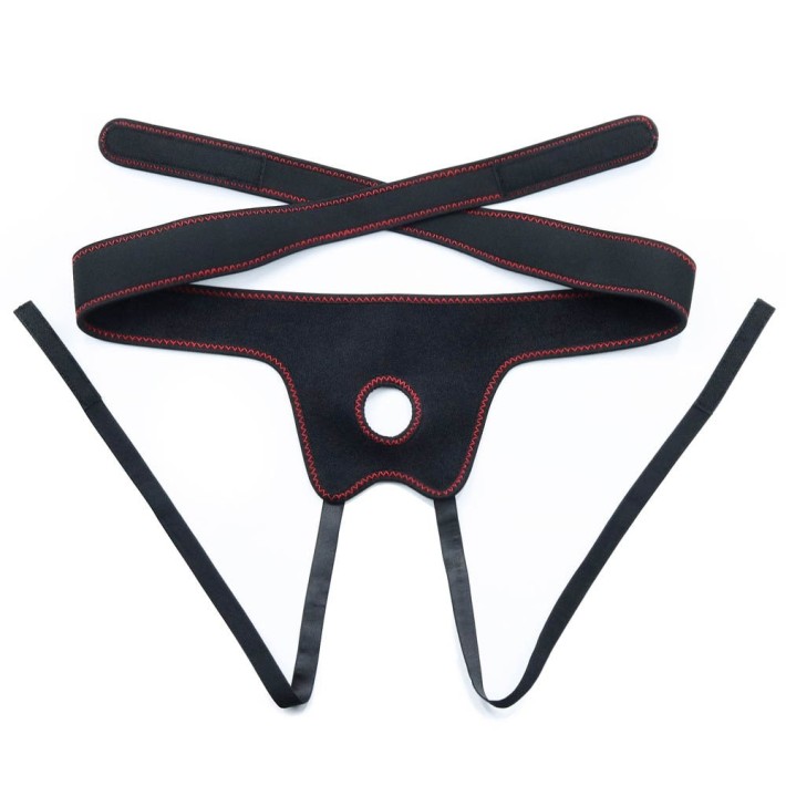 Set Ham Strap-on Si Dildo Easy Strapon, Natural, 20 Cm 4