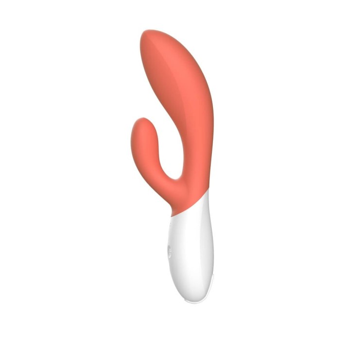 Vibrator Rabbit Ina 3, Coral, 20 Cm 2