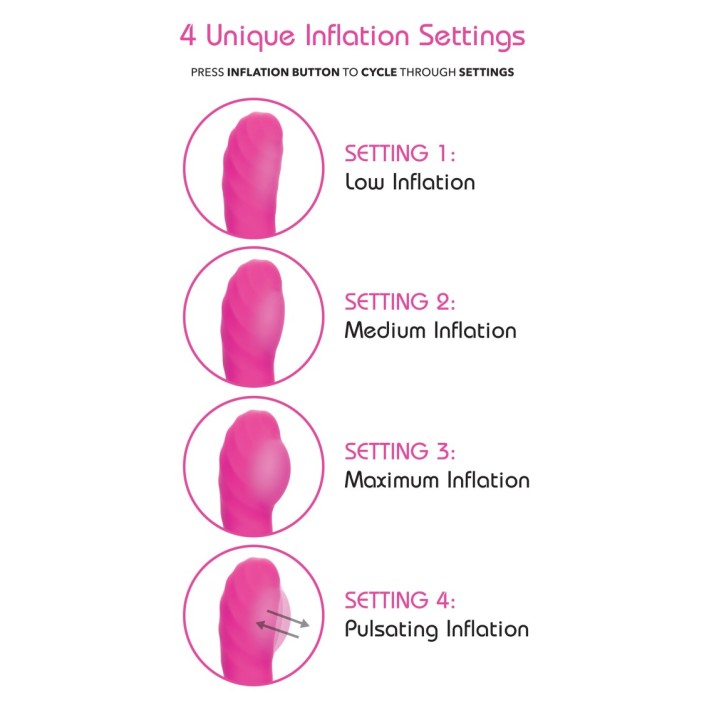 Vibrator Punctul G Inflatable G-wand 7