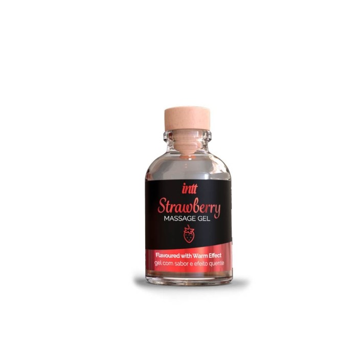 Gel Stimulant Cu Efect Incalzire Si Aroma Capsune, 30 Ml 2