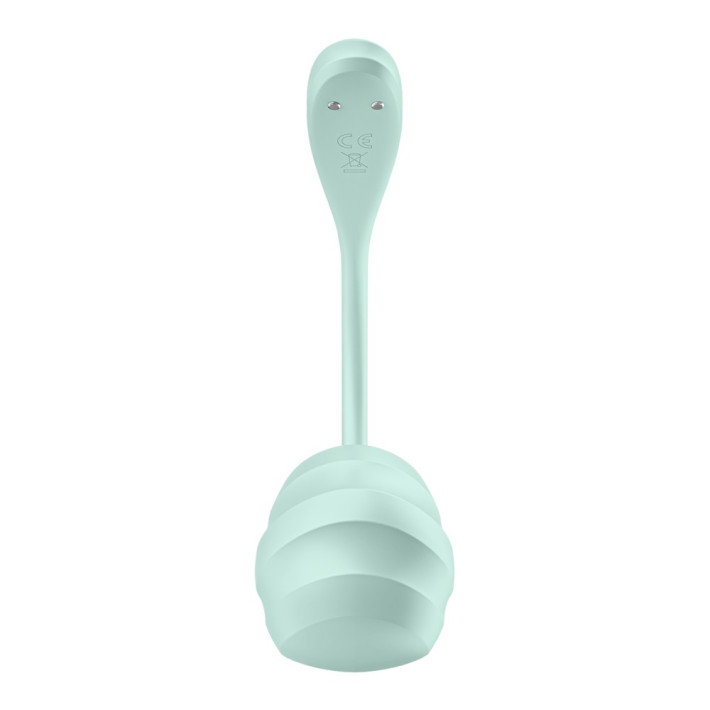 Vibrator Special Portabil Smooth Petal, Verde Menta 3