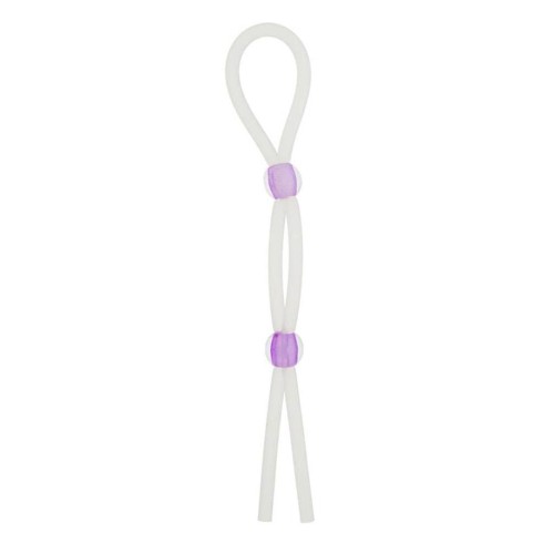inel, Inel Dublu Pentru Penis, Reglabil, Lavender, pasiune.ro