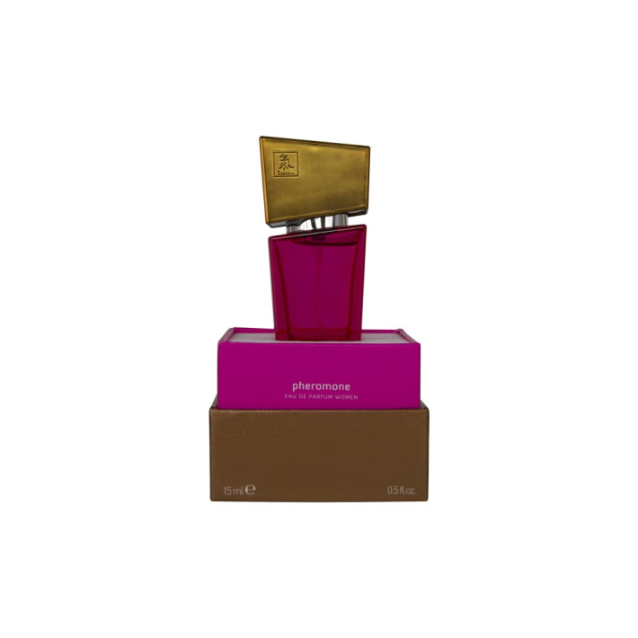 Shiatsu Pheromon Fragrance Woman Pink 15 Ml 4