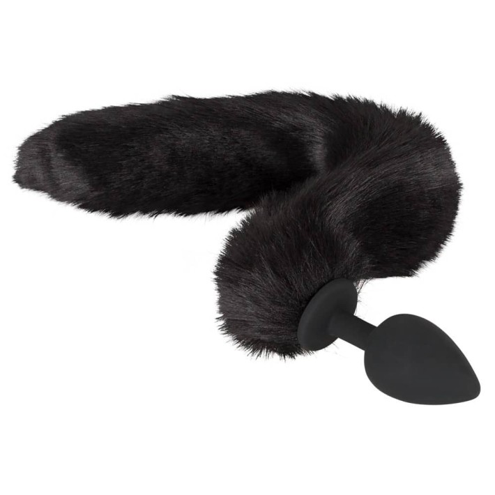 Set Pet Play Dop Anal Si Urechiuse Cu Blanita, Negru 7