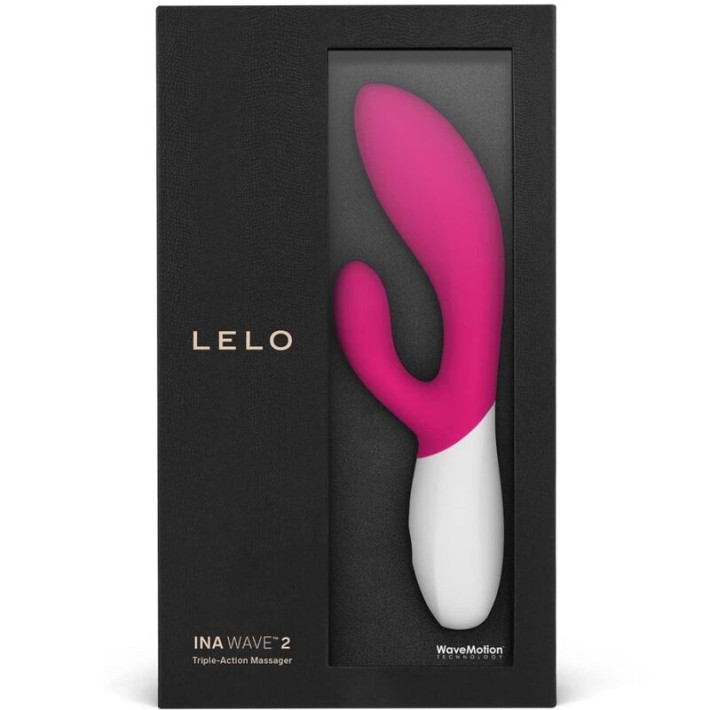 Vibrator Rabbit Ina 2, Fuchsia, 20 Cm 3