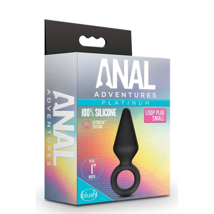 Dop Anal Adventures Small, Negru, 7.5 Cm 3
