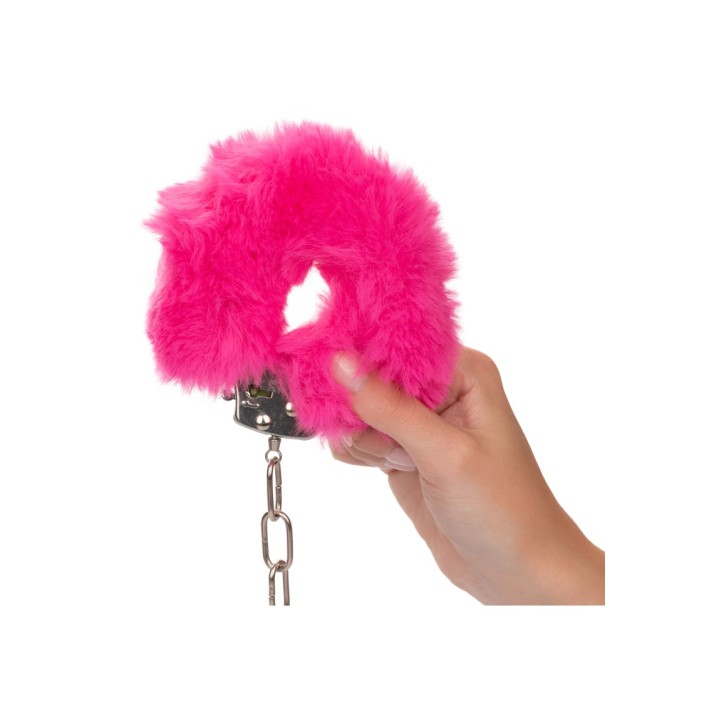 Catuse Pufoase Fluffy Furry Fucsia 3