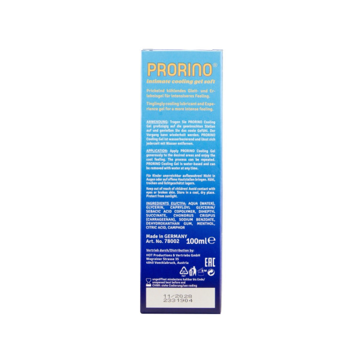 Prorino Cooling Gel 