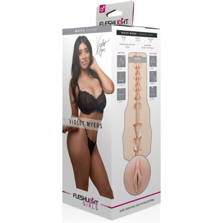 Masturbator Fleshlight Violet Myers Waifu 3