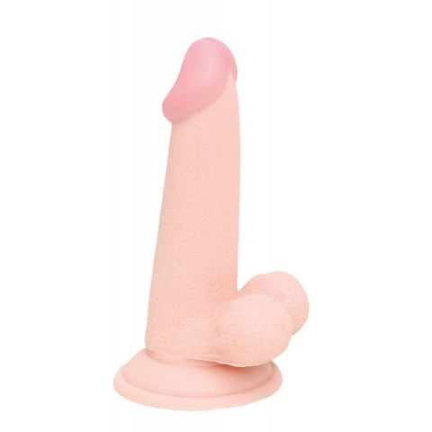 PASIUNE.ro, Dildo Clasic Cu Ventuza Plug-n-ride, Natural, 14 Cm, pasiune.ro
