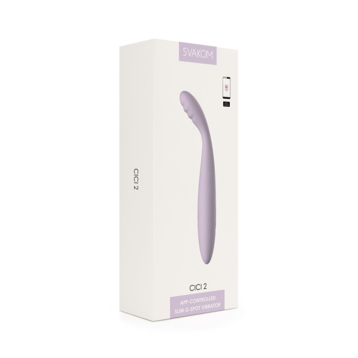 Vibrator Punctul G Cici 2, Lila, 12.5 Cm 11