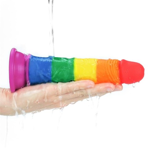 Pagina 5 - Dildouri Realistice, Dildo Clasic Cu Ventuza Prider, Multicolor, 18.5 Cm, pasiune.ro