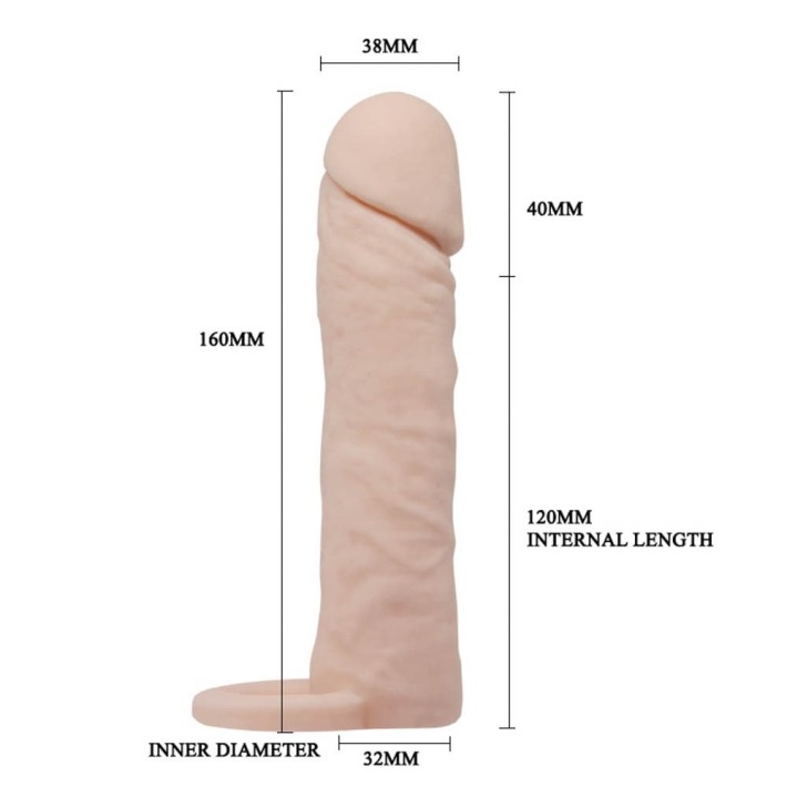 Manson / Extensie Penis, Natural, 16 Cm 10