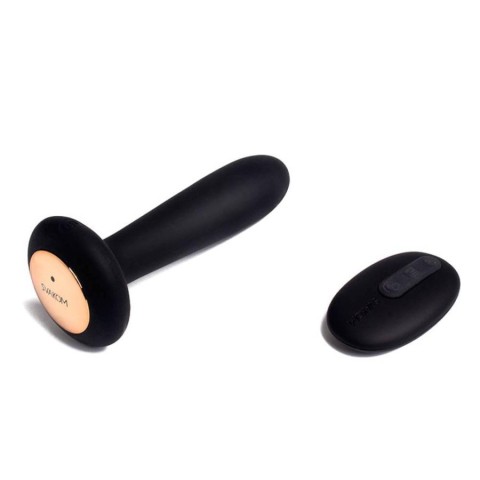 Svakom, Dop Anal Unisex Cu Vibratii Si Incalzire Primo, Negru, 12 Cm, pasiune.ro