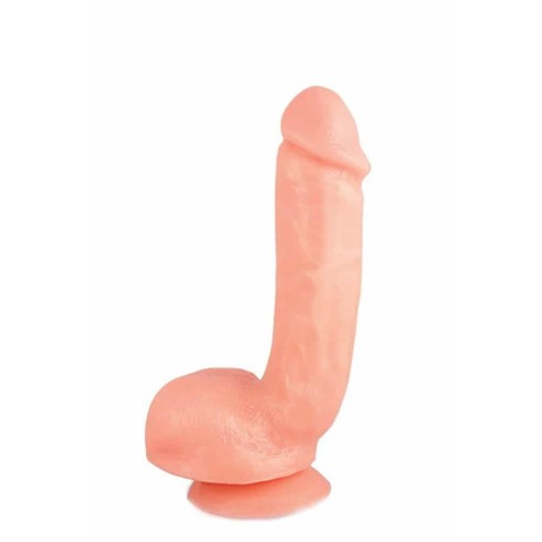 hard, Dildo Ultra Realistic Cu Ventuza X5 Hard On, Natural, 22 Cm, pasiune.ro