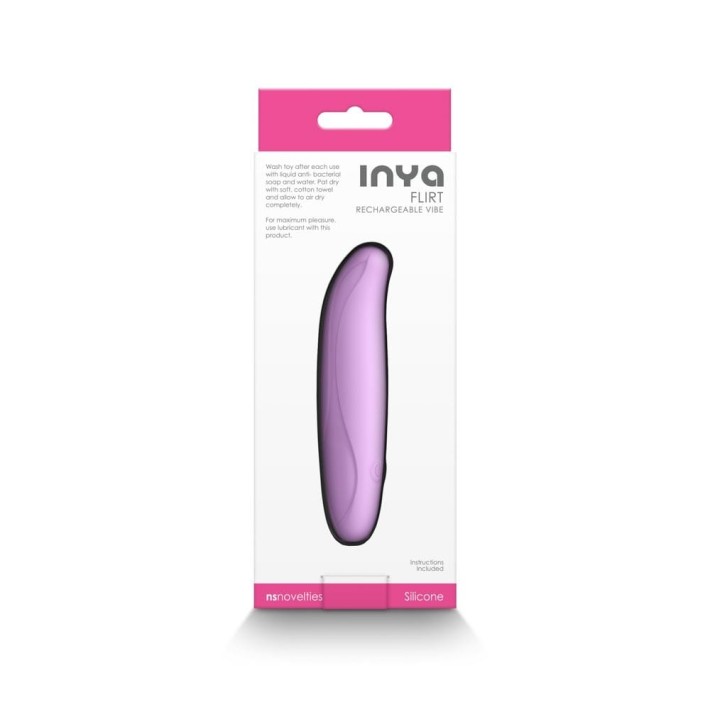 Mini Vibrator Inya Flirt, Lila, 11 Cm 3