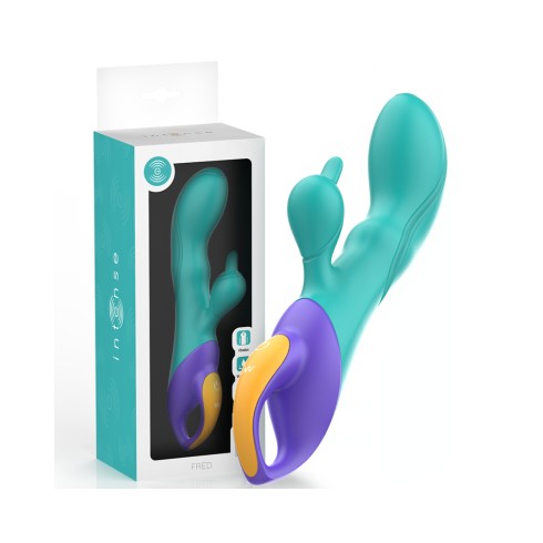 vibrator, Vibrator Rabbit Fred Intense Turquaz, pasiune.ro