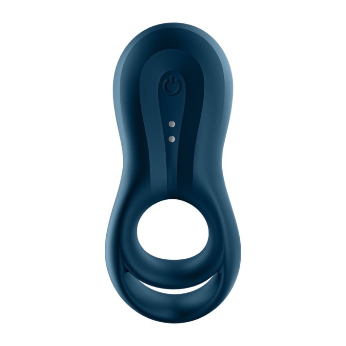 Inel Penis Cu Vibratii Epic Duo, Bleumarin 6