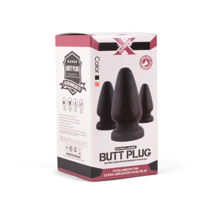Dop Anal Xxl, Negru, 25 Cm 4
