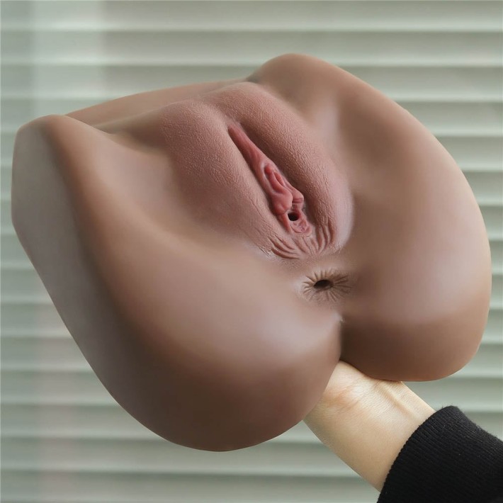 Masturbator 2-in-1 Vagin+anus Streetgirls 1, Brun 3
