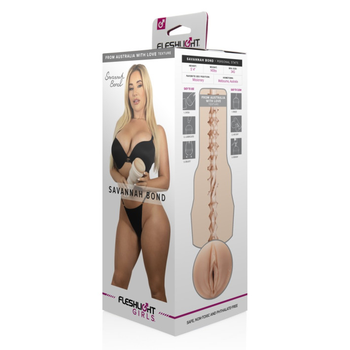 Masturbator Vagin Fleshlight Savannah Bond 11