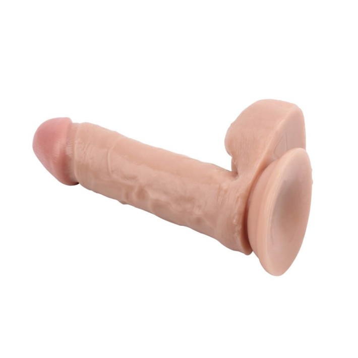Dildo Clasic Cu Ventuza Fashion Dude, Natural, 20 Cm 5
