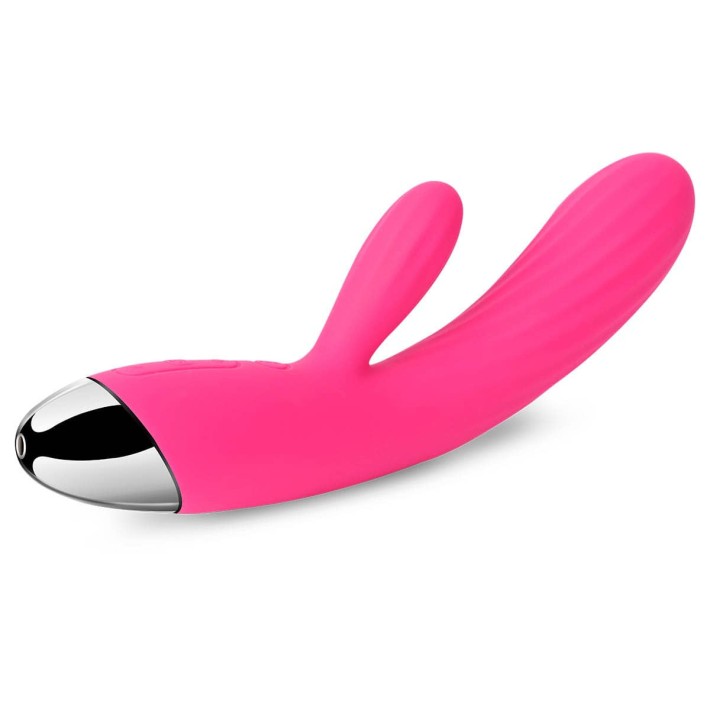Vibrator Cu Functie De Incalzire Angel, Roz, 19 Cm 4
