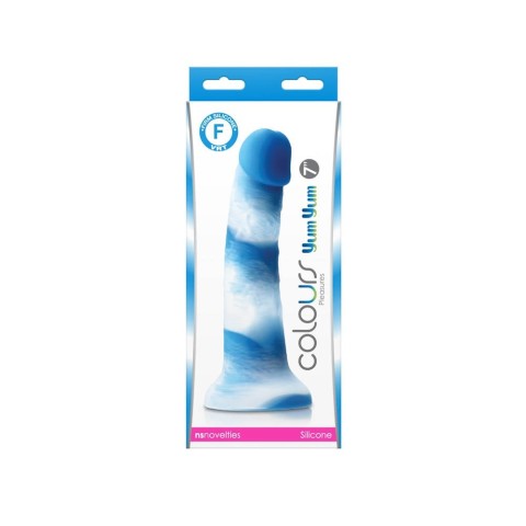 Pagina 8 - Dildouri Realistice, Dildo Clasic Colours Pleasures Yum Yum, Albastru, 17.5 Cm, pasiune.ro
