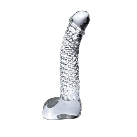 Pipedream - Icicles, Dildo Clasic Din Sticla Icicles No. 61, pasiune.ro
