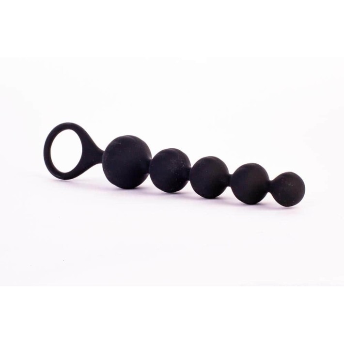 Set De 2 Dildouri Anale Cu Bile, Negru 9