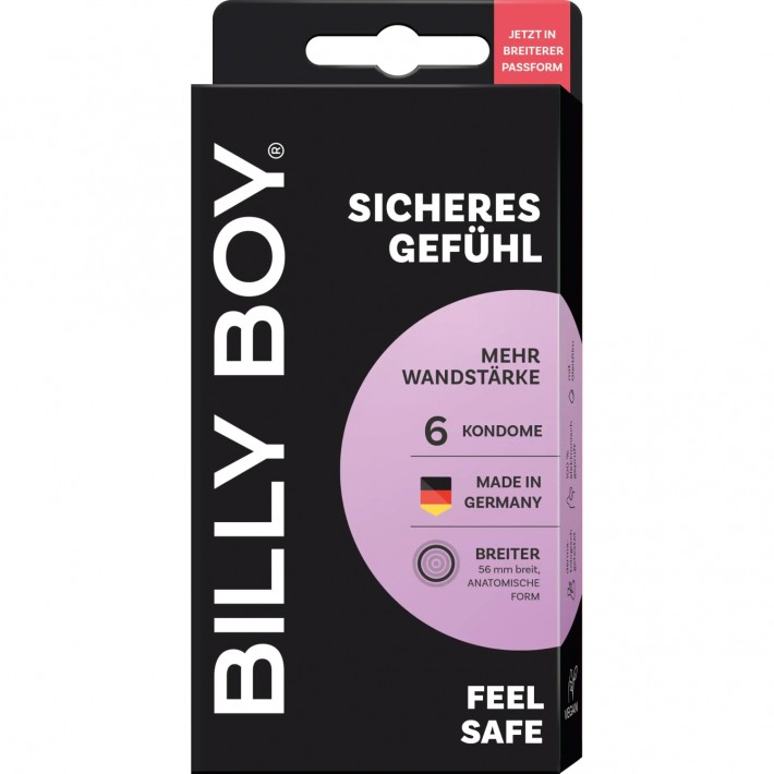 Prezervative Billy Boy Feel Safe 6 Buc 2