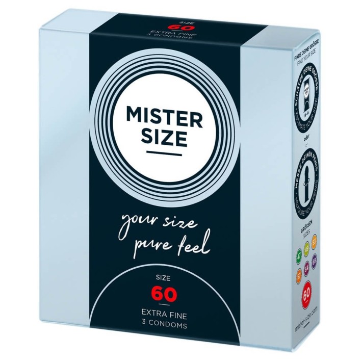 Mister Size 60 Mm Condoms 3 Pieces 2