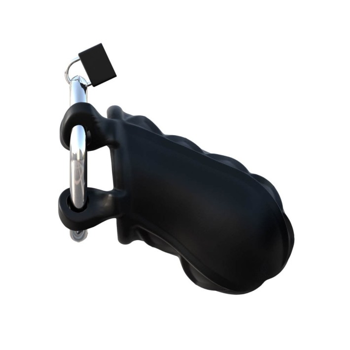 Cusca Pentru Penis/ Dispozitiv De Castitate Extreme Silicone Cock Blocker, Negru 4