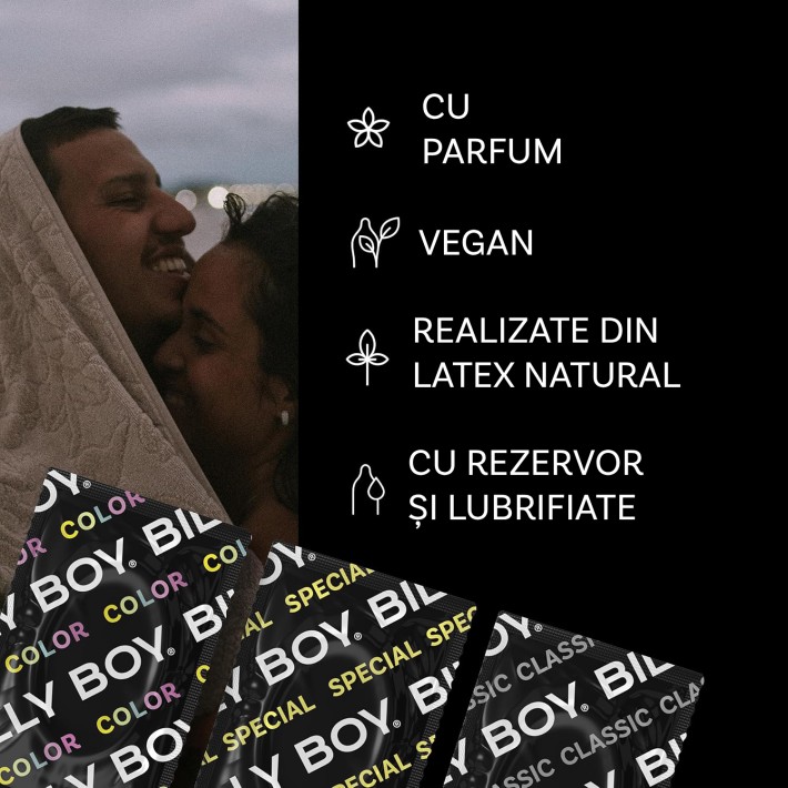 Prezervative Billy Boy Sensual Mix 20 Buc 6